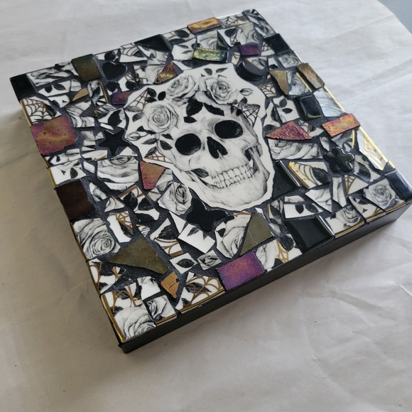 Original Skull Mosaic Art - Picture 2 of 3